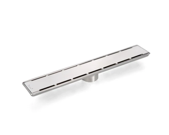 Sukar Line 6 Plain 40 cm Izgaralı Krom Duş Kanalı ve S Yalıtım Kiti 1156-1034000-01 ürün görseli