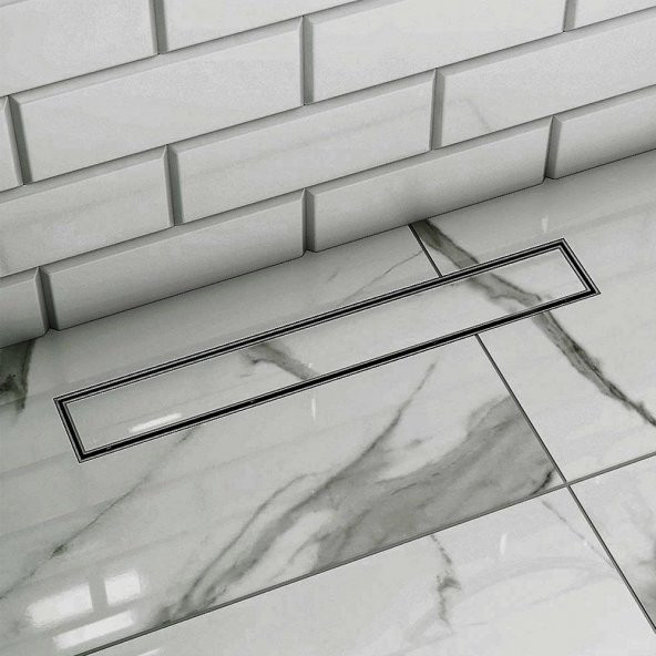 Sukar Line 6 50 cm Seramik Uyumlu Duş Kanalı ve S Yalıtım Kiti 1156-2425000-01 - Resim 2