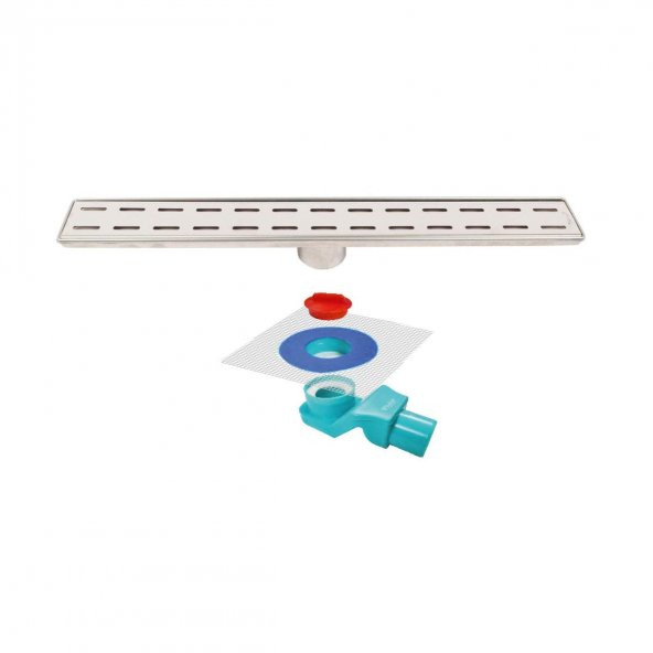 Sukar Line 6 Slot 60 cm Izgaralı Krom Duş Kanalı 1156-1066000-01