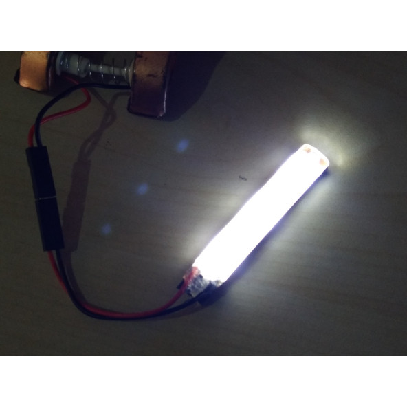 AYDINLATMA LEDİ 12V (5CM) (BEYAZ) SOFİT LED LAMBA, İÇ AYDINLATMA, TAVAN, BAGAJ LAMBASI