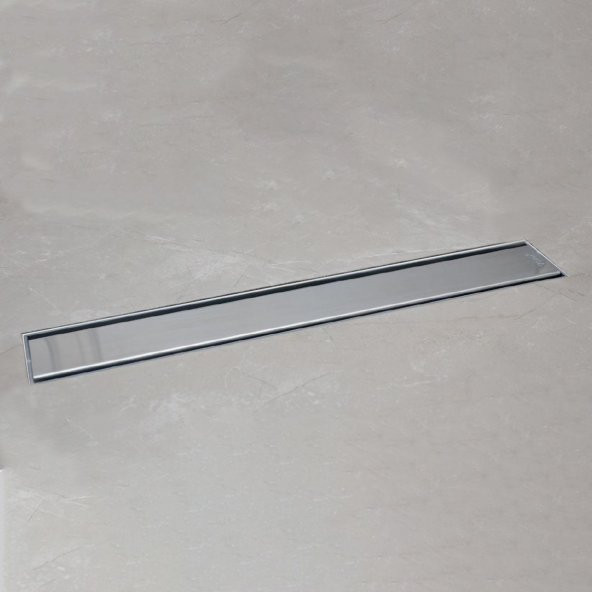 Sukar Line 4E Plain 30 cm Paslanmaz Çelik Izgaralı Krom Duş Kanalı 1154-1033050-01 - 3