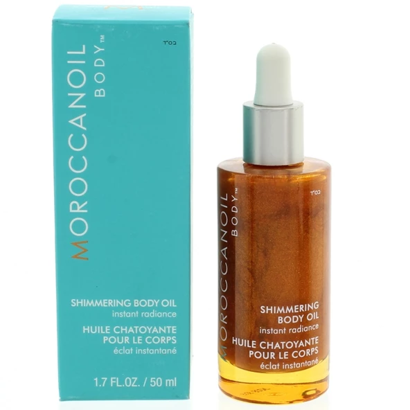 Moroccanoil Shimmering Body Oil, Blue, 50 ml (Pack of 1)