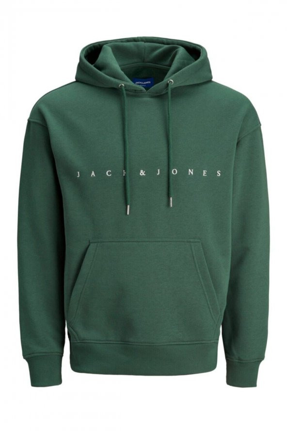 JACK JONES Erkek Kapüşonlu Sweatshirt 12176864 - 3