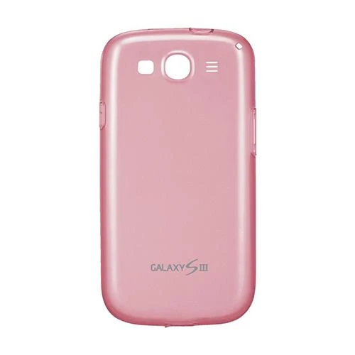 Samsung i9300 Galaxy S3 Protective Cover Orjinal Kılıf - Pembe EFC-1G6WPECSTD (Outlet) - Resim 2