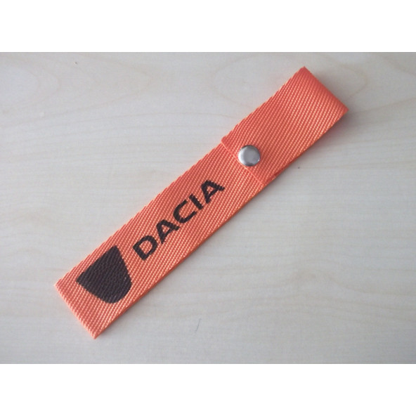DACİA TAMPON ÇEKİ İPİ TURUNCU - DACİA TAMPON ASKISI, TAMPON SÜSÜ, TAMPON DİLİ, TAMPON İPİ ürün görseli