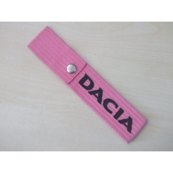 DACİA TAMPON ÇEKİ İPİ PEMBE-SİYAH DACİA TAMPON ASKISI, TAMPON SÜSÜ, TAMPON DİLİ, TAMPON İPİ ürün görseli
