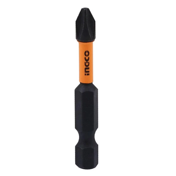 İngco Bits Uç PH2 50 mm Yıldız Vidalama Ucu S2 Çeliği Mıknatıslı - 2