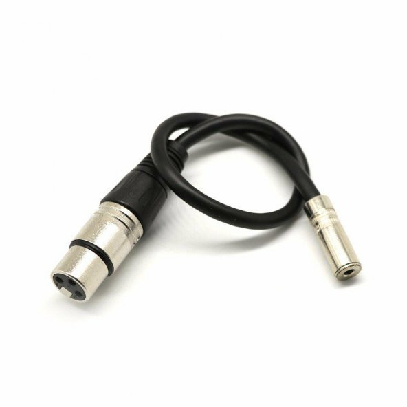 3.5 mm Stereo Dişi - XLR Dişi Çevirici Kablo ürün görseli
