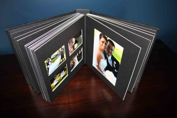 Klaket Fotoğraf Albümü Hediyelik Albüm Sinema Klaket Albüm Çocuk Albümü - 3