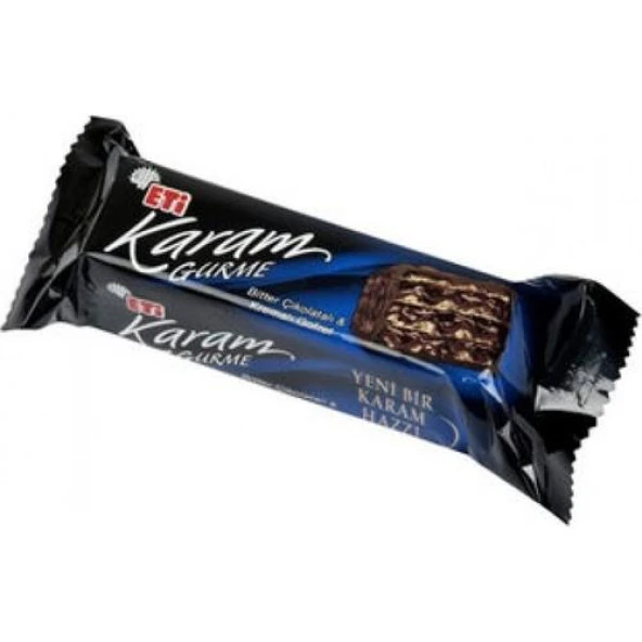 Sevdiklerinize Özel Kırmızı Ahşap Hediye Kutusunda 4 Adet Eti Karam Gurme Bitter Çikolatalı ( Hayırlı Olsun Yazılı ) - Resim 3