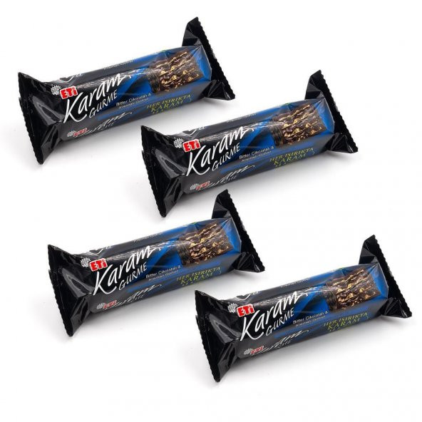 Sevdiklerinize Özel Kırmızı Ahşap Hediye Kutusunda 4 Adet Eti Karam Gurme Bitter Çikolatalı ( İyi ki Varsın Yazılı ) - Resim 2