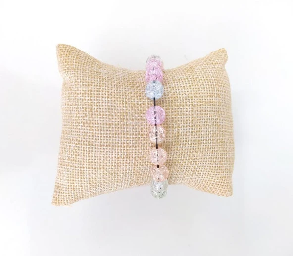 Doğal Taş Çakra Elastik Bileklik Unisex Yoga Enerji Bilezik Takı - Resim 2