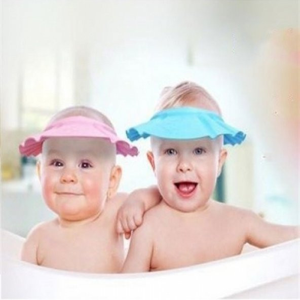 Bebek Banyo Şapkası Pembe - 4
