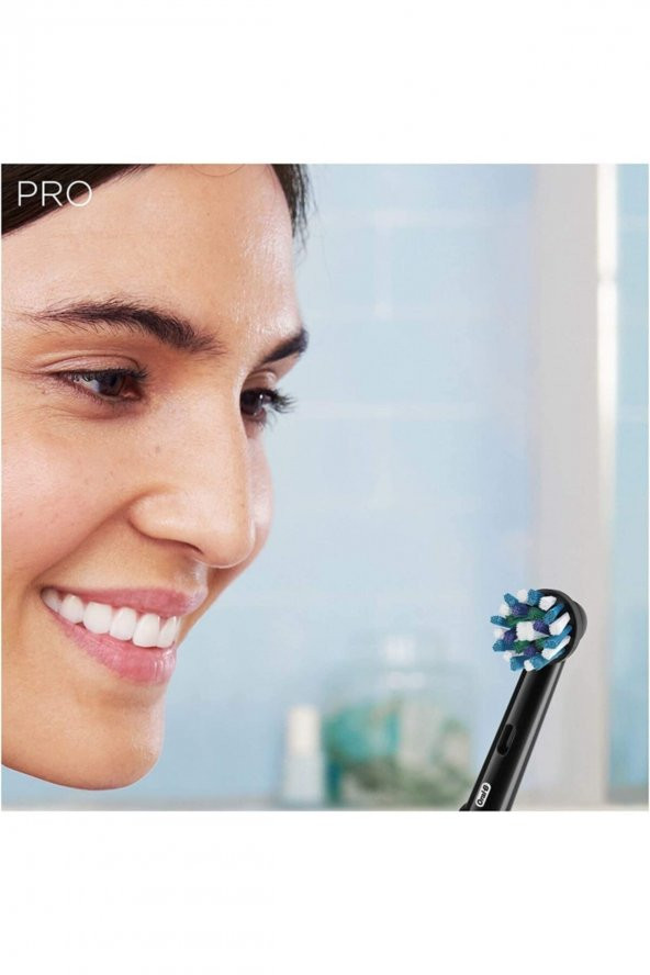 Oral-b Pro 750 Black Edition Şarj Edilebilir Diş Fırçası Cross Action Siyah - 3