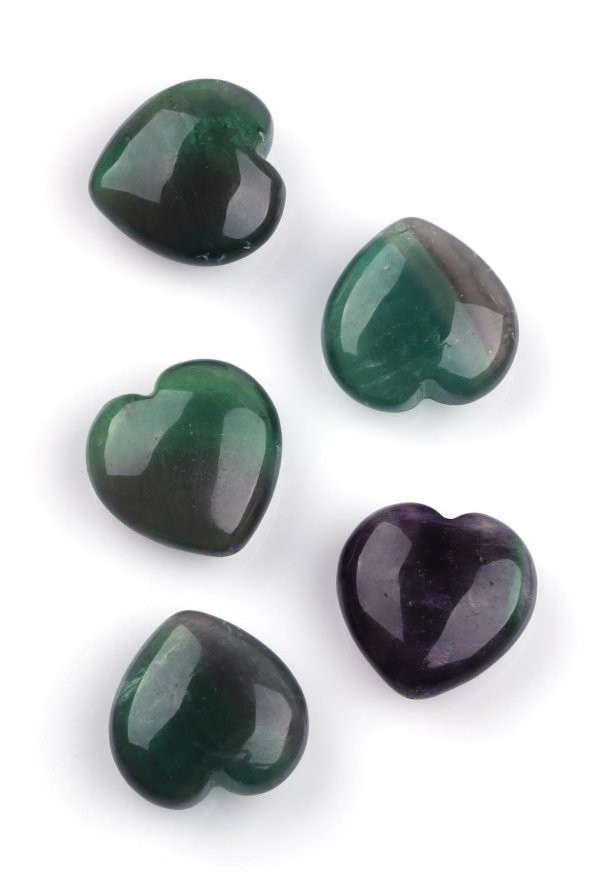 Florit Doğal Taş Kalp