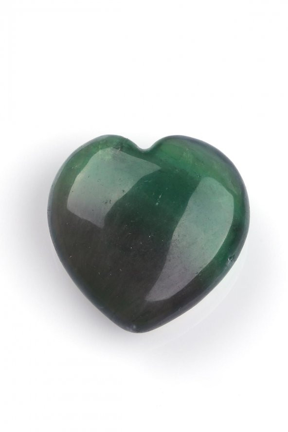 Florit Doğal Taş Kalp - 2