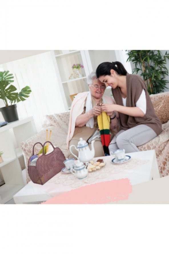 Plastik Plaj Çantası Pembe - 3