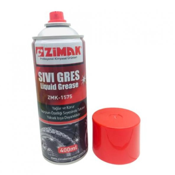 Zimak ZMK-1575 Sıvı Gres Yağlama Spreyi 400Ml