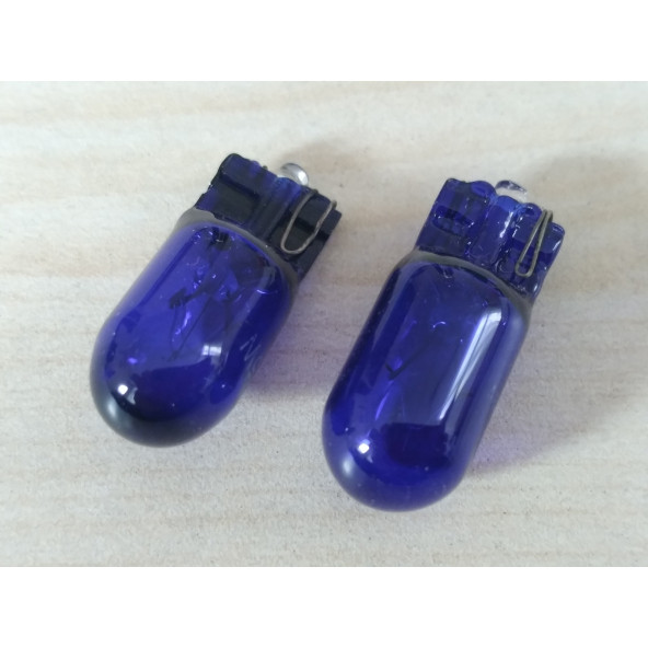 T10 DİPSİZ AMPUL (ORJİNAL) BUZ BEYAZI 12V (2ADET FİYATI) T10 PARK, SİNYAL, PLAKA, GERİ VİTES AMPULU - 4