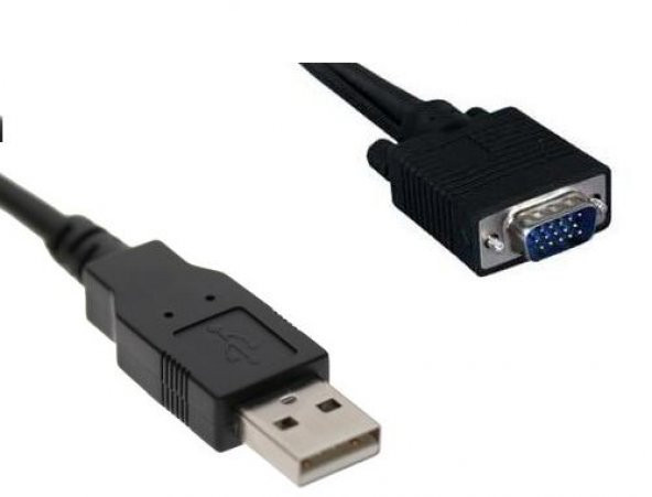 USB - VGA Test Kablosu - Otomobil Servisleri İçindir