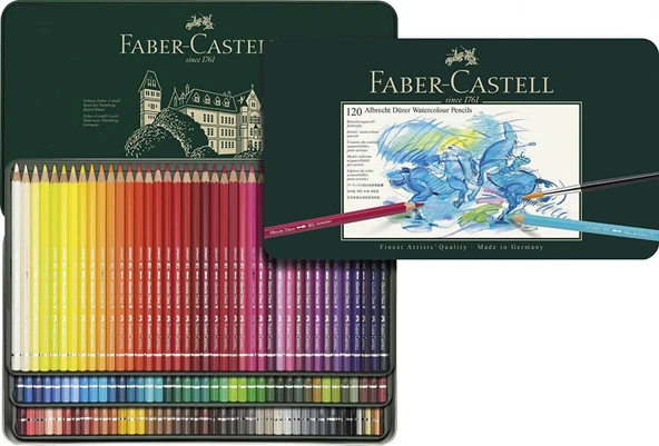 Faber Castell Albrecht Dürer 120'li Sulandırılabilir Kalem Seti / 117511 ürün görseli