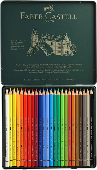 Faber Castell Albrecht Dürer 24'lü Sulandırılabilir Kalem Seti / 117524 ürün görseli