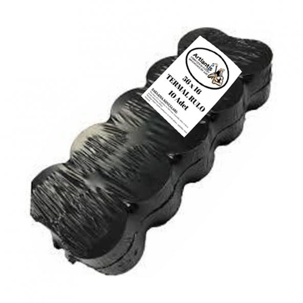 Termal Pos Kağıdı Yazarkasa Rulosu 56x16 10 Adet 1 Paket Artlantis Pos Kağıdı Yazar Kasa Rulosu 56*16 1 Paket - 2