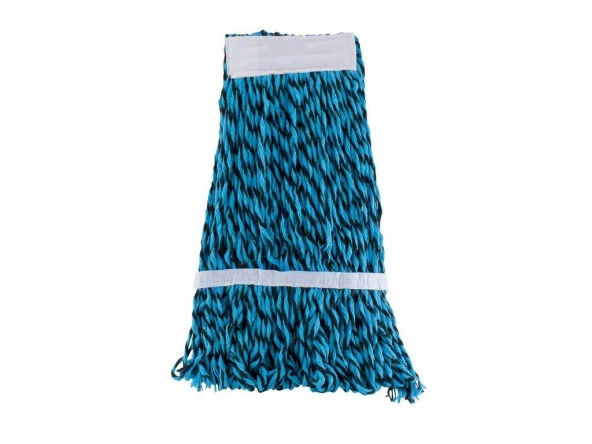 Cod-Ex Çift Kovalı Temizlik Arabası Seti Yedek Mop Takımı - 3 Adet 17 Cm. Dar Mop + Mop Tutucu + Sap - Resim 4