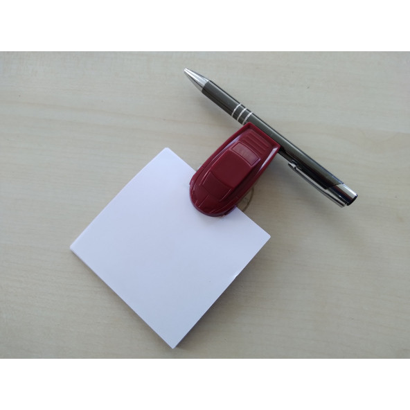 NOT AL TUTUCU VANTUZLU (KIRMIZI) (KART TUTUCU) NOTAL TUTUCU, NOT TUTUCU, NOT DEFTERİ TUTUCU ürün görseli