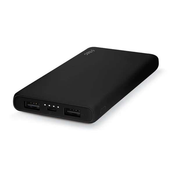 TTEC PowerSlim S Powerbank Şarj Cihazı 10000mAh Siyah - 2BB135S