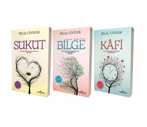 Tasavvufi Roman Seti 3 Kitap Takım - Bilal Civelek