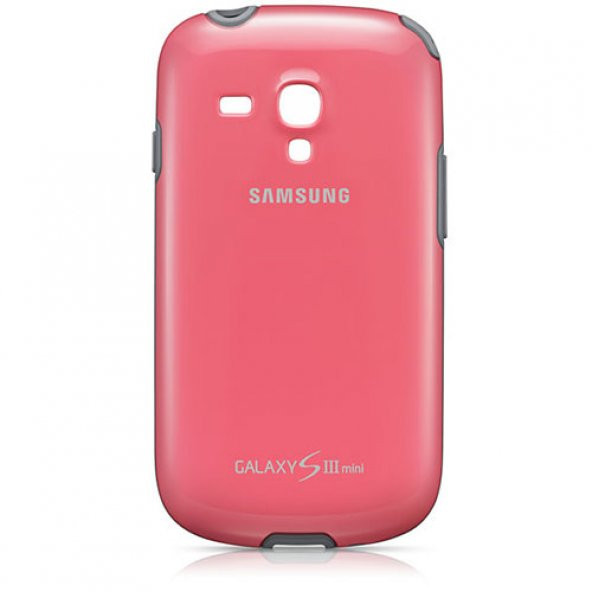 Samsung Galaxy S3 Mini Protective Cover Orjinal Kılıf Pembe - EFC-1M7BPEGSTD - Resim 3