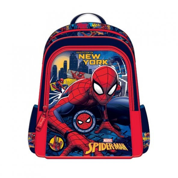 Otto İlkokul Çantası Spiderman Hawk Protector Of 41361 - 2