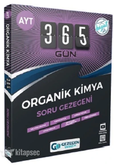 Gezegen Yayıncılık AYT Organik Kimya 365 Gün Soru Gezegeni