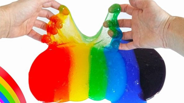 Hayal Sepeti 6 Renk Slime Jeli Ve  Boraks - Slaym Yapım Seti - 4