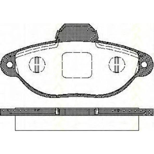 Bosch Fren Balatası Ön 114Mm Panda 1.1 03