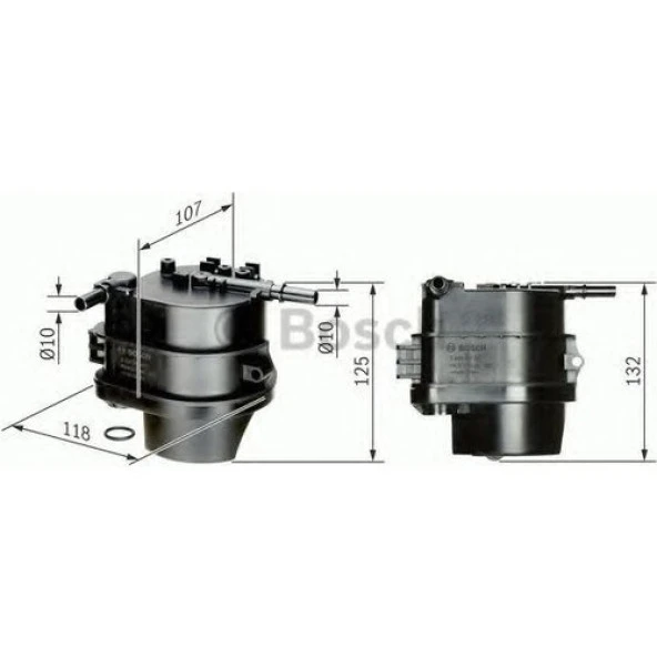 Bosch 190199 Mazot Filtresi 1.4 Di̇zel 0450907007