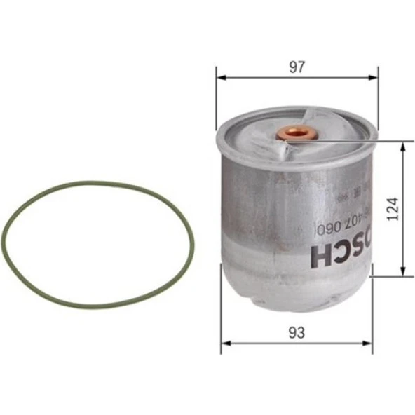 Bosch Yağ Filtresi F026407060