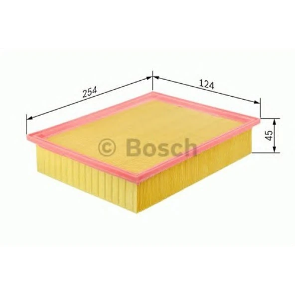 Bosch F026400016 Hava Filtresi Hyundaı Getz 1.5 Crdi