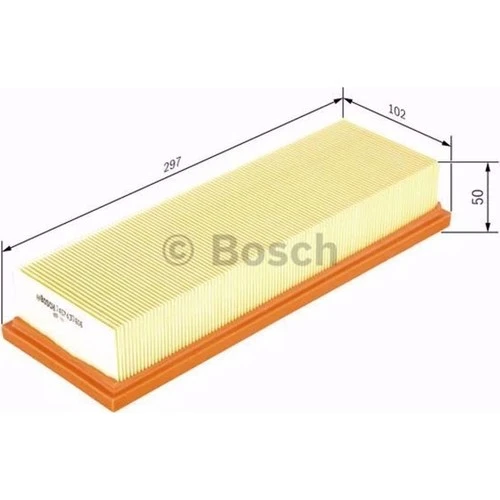 Bosch Peugeot Partner Combispace 1.8 1996-2015 Bosch Hava Filtresi - 2