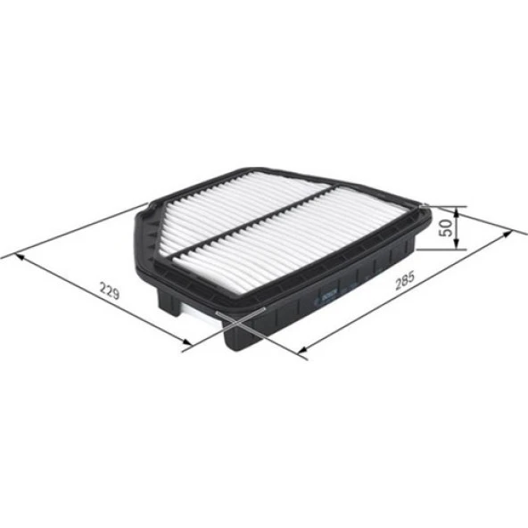 Bosch Hava Filtresi Captıva-Antara 2.0cdtı-2.4 06 F026400203