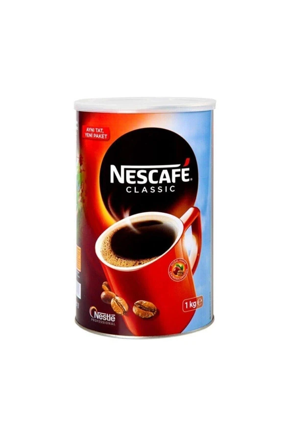 Nescafe Classic Çözünebilir Kahve Teneke Kutu 1 KG