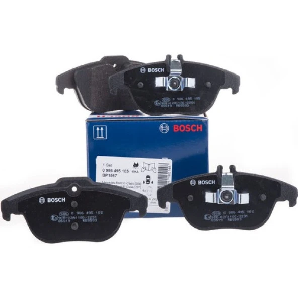 Bosch On Fren Balatası Bmw E87 E81 Mını R56 F22 Bosch 0986495251