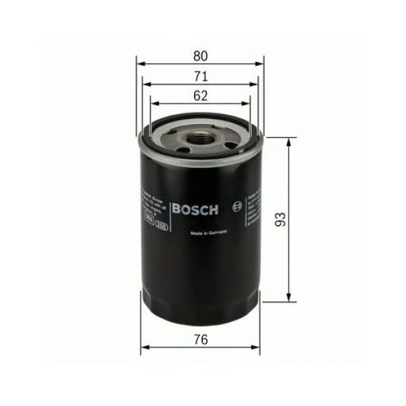 Bosch 0451103337 Yag Fıltresı ( Skoda : Fabıa / Octavıa 1.4 )