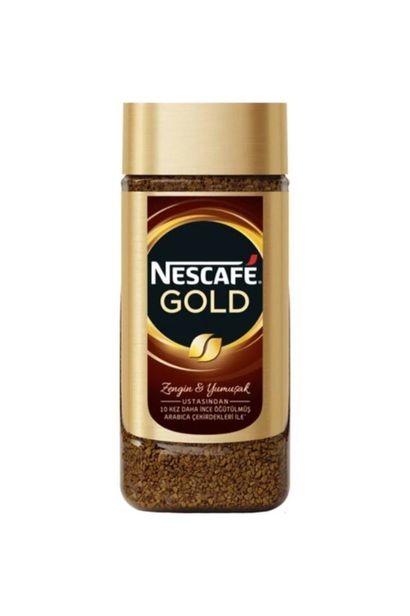 Nescafe Gold Çözünebilir Kahve 200 Gram Cam Kavonoz