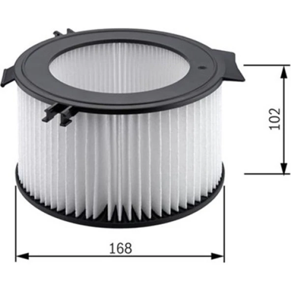 Bosch Polen Filtresi Vw Transporter T4 1987431056 1987432056