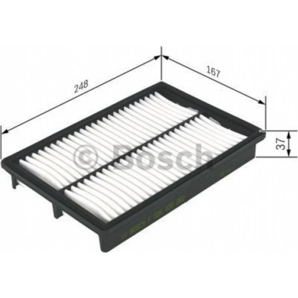 Bosch F026400062 Hava Filtresi Hyundai Accent 1.5 Crdi D3 Ea 2811