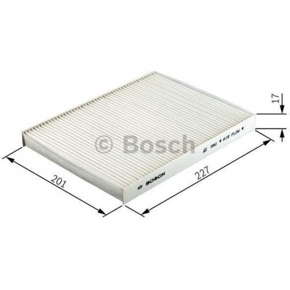 Bosch Polen Filtresi Accent Blue 2011> 1987432170 ürün görseli 1