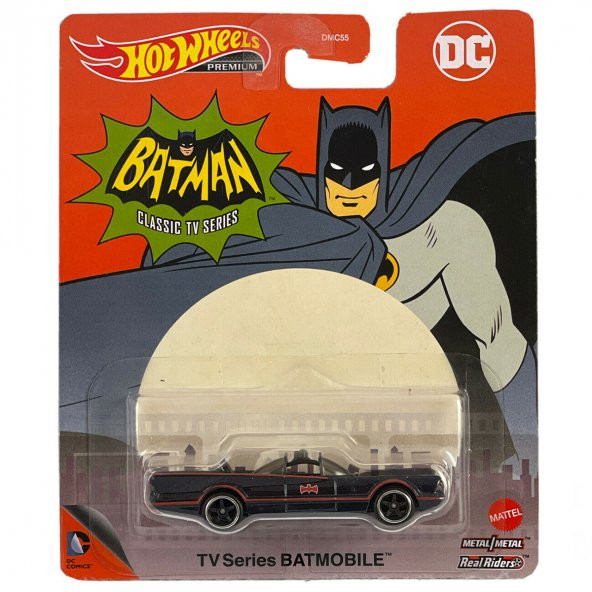Hot Wheels DC Batman Premium Tv Series Batmobile - 1