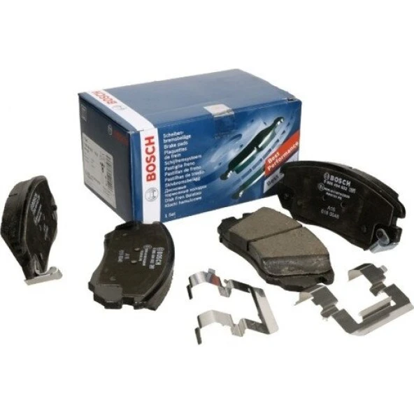 Bosch Arka Fren Balatası A3 Golf Vıı 8V1 1.2 Tfsı/1.4 Tfsı/1.6 Tdı/2.0 Tdı/s3 04/12 Bosch 0986494658